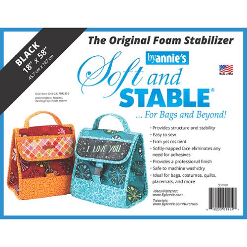 Soft and Stable 18" x 58" Black