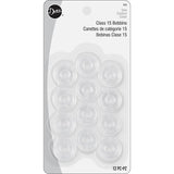 Class 15 Plastic Bobbins - 12 Count