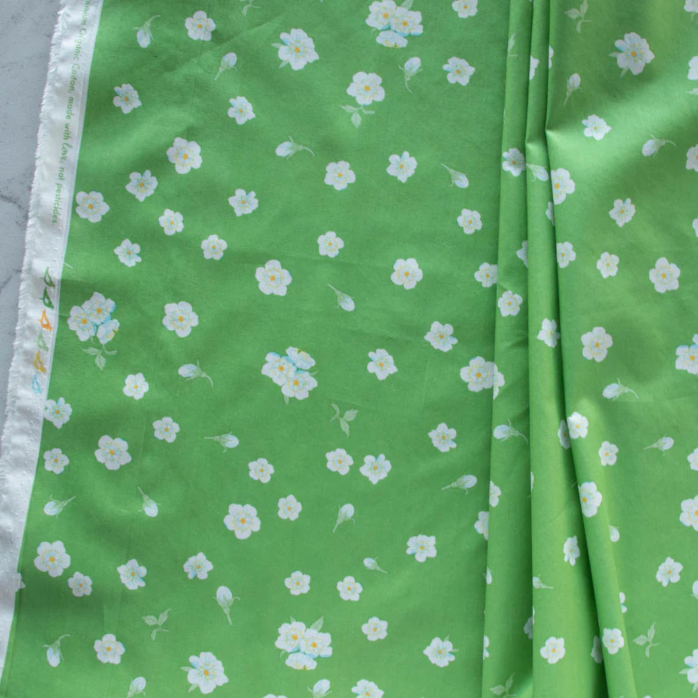 Flowering Trees Poplin: Plum Blooms