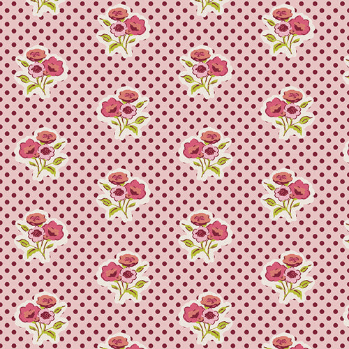 My Mother's Daughter: Pressed Posies in Carmine