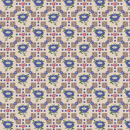 My Mother's Daughter: Flower Hedge in Petalblue