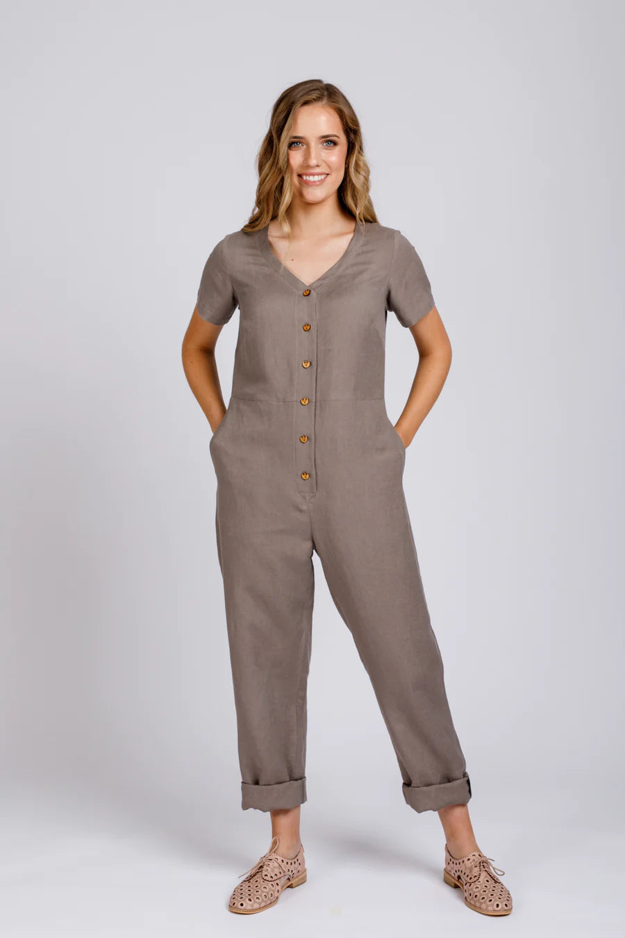 Durban Jumpsuit & Romper by Megan Nielsen