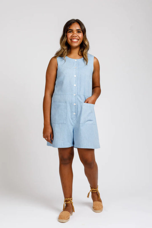 Durban Jumpsuit & Romper by Megan Nielsen
