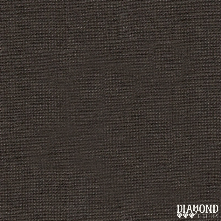 Diamond Textiles: Medium Weight Monk's Cloth in Dark Truffle