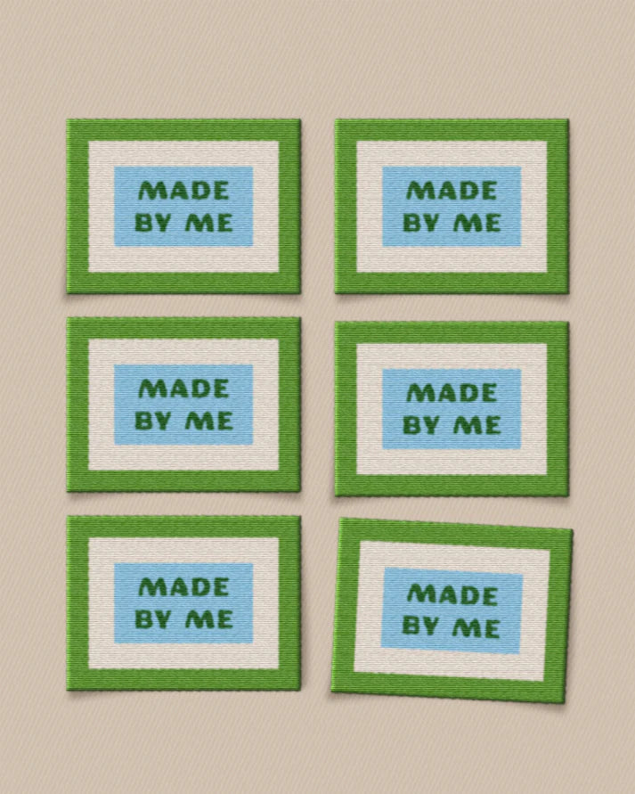 Made By Me Large Labels