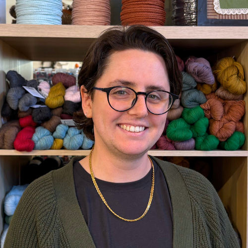 Max Ullman, Retail Staff Member at Sew to Speak Craft Store in Columbus Ohio.