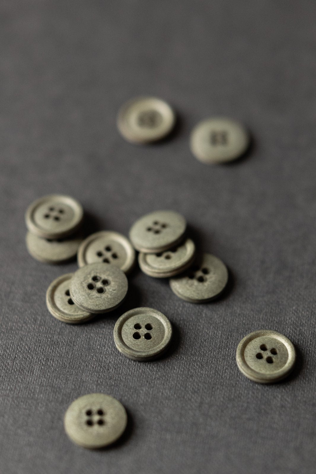 Cotton Button 15mm - Multiple Colors