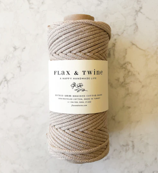 Astrid Braided Cotton Rope (4 mm)