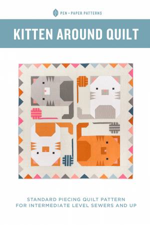 Kitten Around Quilt Pattern