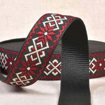 Woven Diamond Webbing - 1.5" (Multiple Colors)