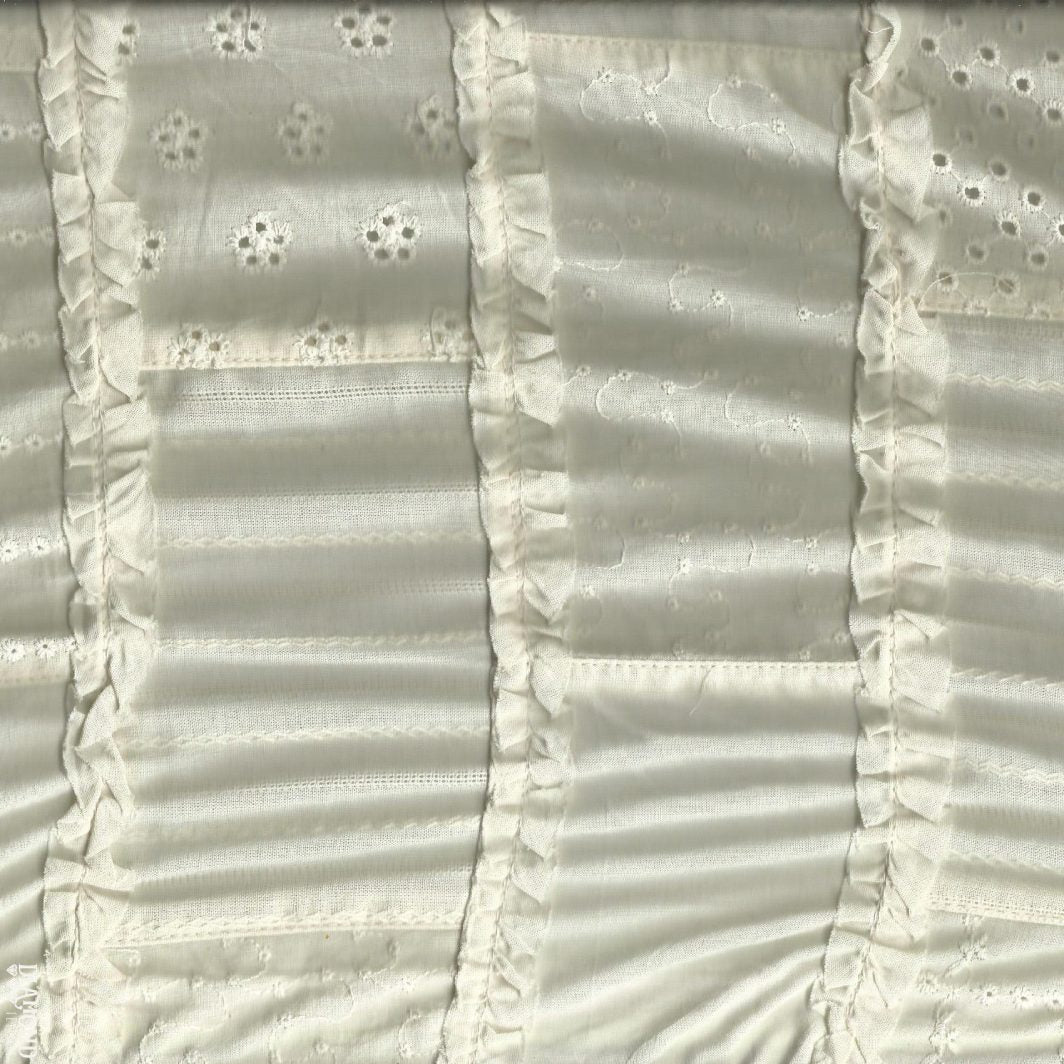 Diamond Textiles: Fancy Patchwork in Natural
