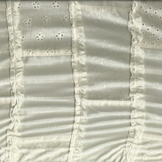 Diamond Textiles: Fancy Patchwork in Natural