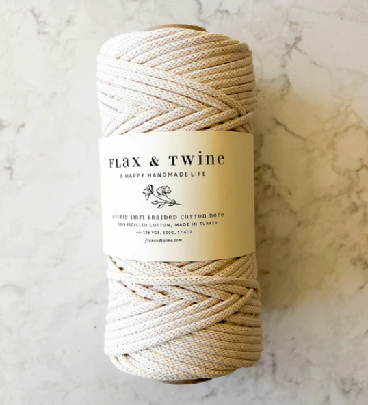 Astrid Braided Cotton Rope (4 mm)