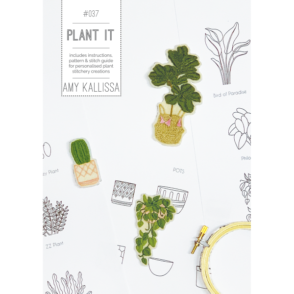 Plant It Embroidery Pattern