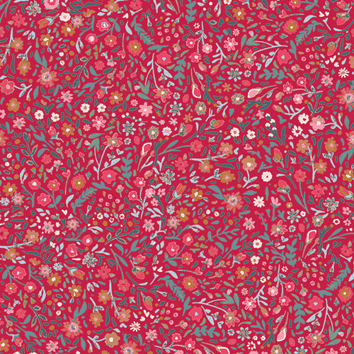 Wintertale: Wintertide Blooms Rayon