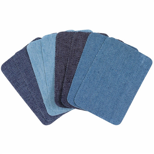 Fiskars Denim No-Sew Patches (set of 8)