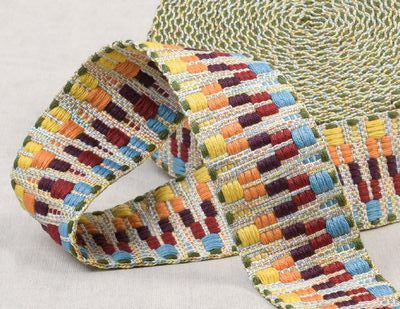 Woven Diamond Webbing - 1.5" (Multiple Colors)