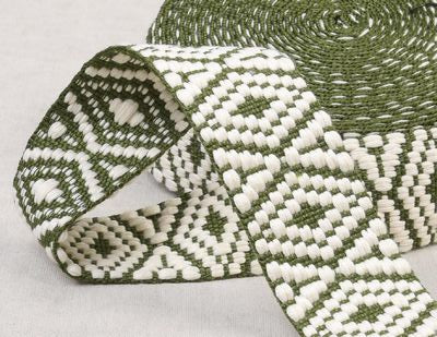 Woven Diamond Webbing - 1.5" (Multiple Colors)