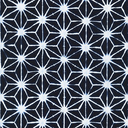 Shibori Blues in Navy
