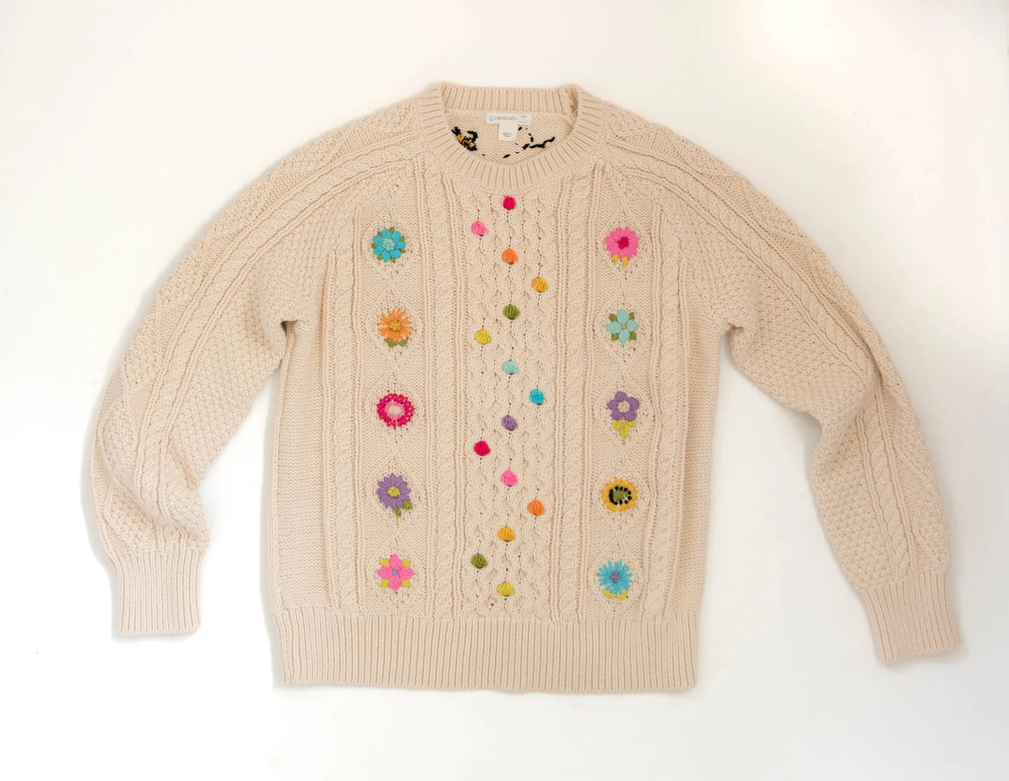 Scandi Flowers Stick & Stitch Embroidery Pattern