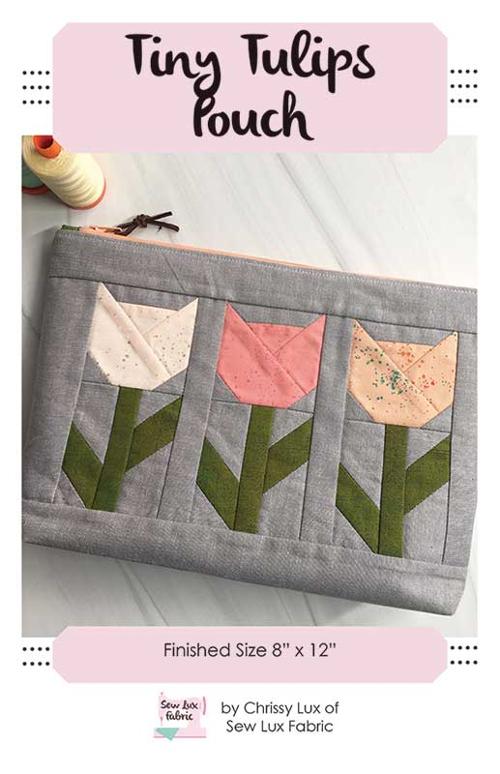Sew Lux: Tiny Tulips Pouch