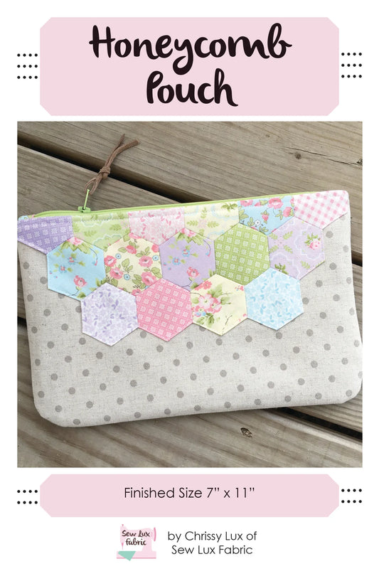 Sew Lux: Honeycomb Pouch Pattern