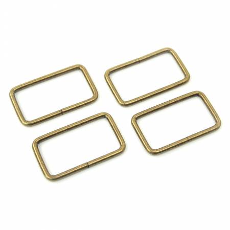 1.5" Rectangle Rings - Pack of 4 | Sallie Tomato