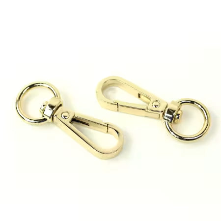 Sallie Tomato 1/2" O Ring Swivel Hook - Set of 2