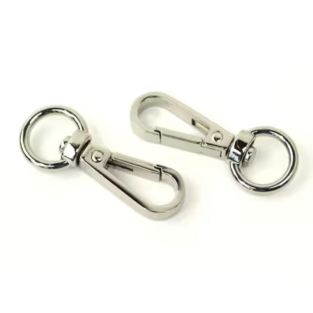 Sallie Tomato 1/2" O Ring Swivel Hook - Set of 2