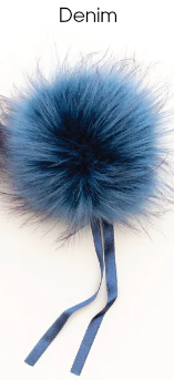 Ikigai: Faux Fur Pom Poms - Multiple Colors