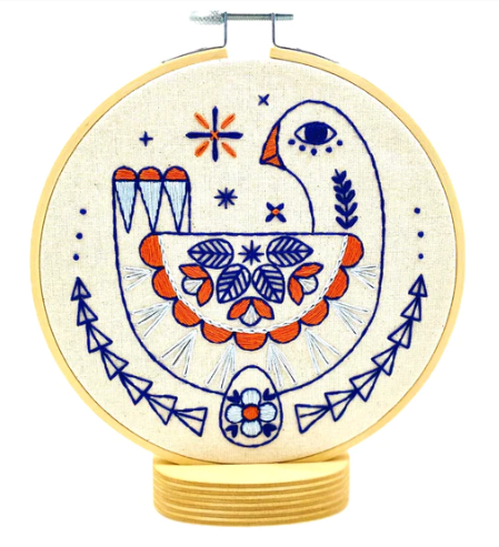 Embroidery Kit: Goose