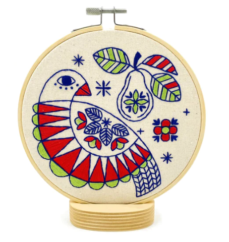 Embroidery Kit: Partridge