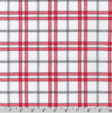 Junior Mammoth Flannel: Strawberry