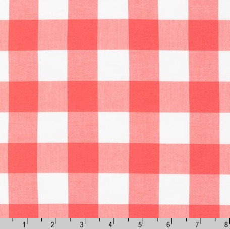 Carolina Gingham in Coral