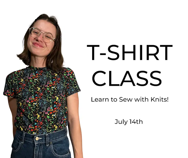 T-Shirt Class w/ Nat: Learn to Sew with Knits