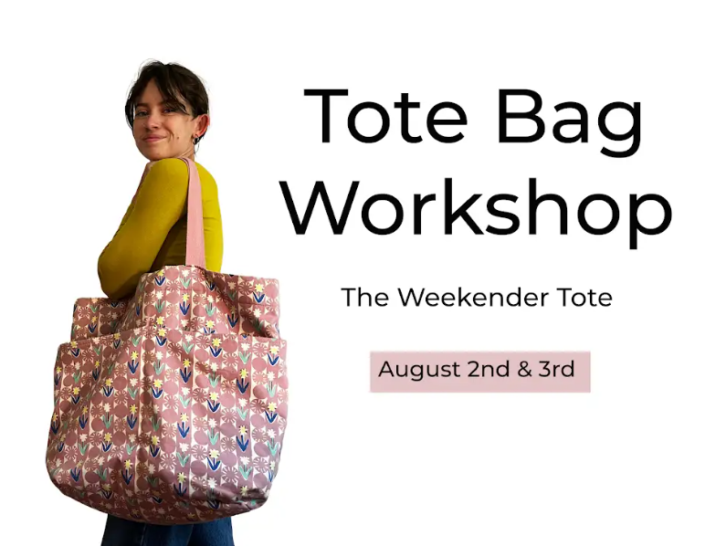 Tote Bag Workshop w/Nat Della: The All Well Weekender Tote