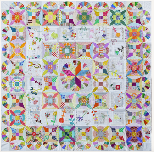 Jen Kingwell Pick a Petal Template of the Month Club