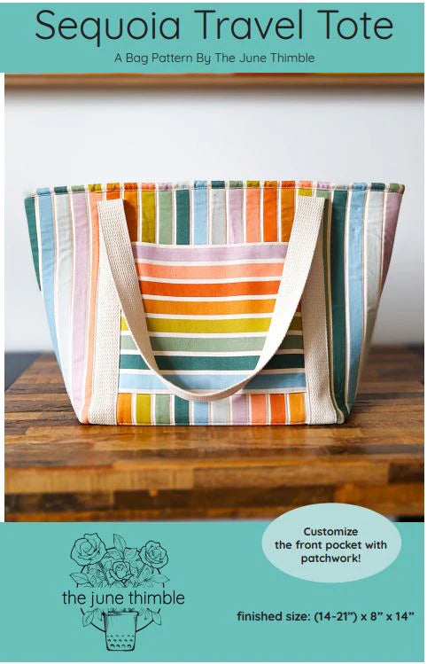 Sequoia Travel Tote Pattern