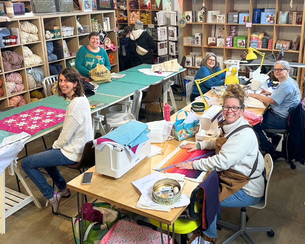 Craft classes for all types and skill levels are available to the Columbus community held at Sew to Speak in Worthington.