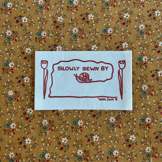 Cotton and Ochre Quilt Labels