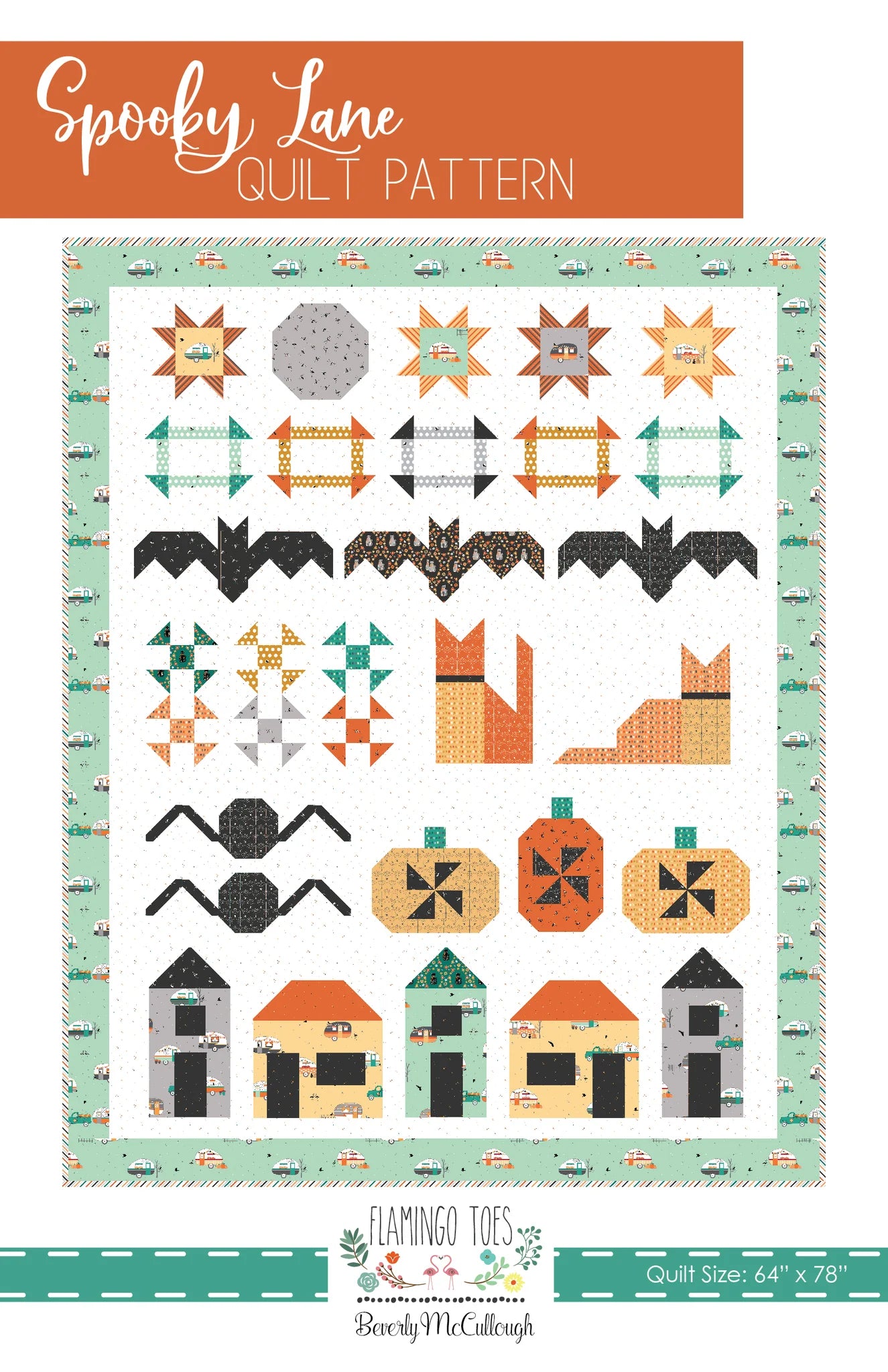 Spooky Lane Pattern by Flamingo Toes