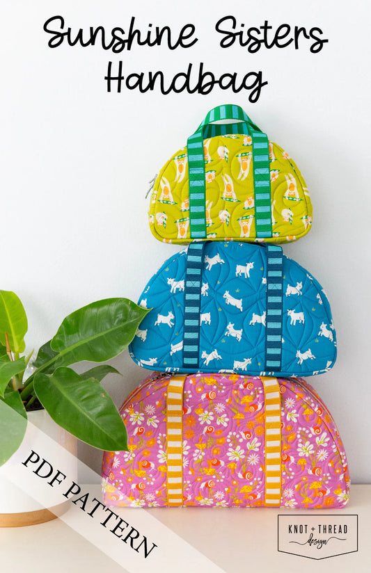 Knot & Thread: Sunshine Sisters Handbag Pattern