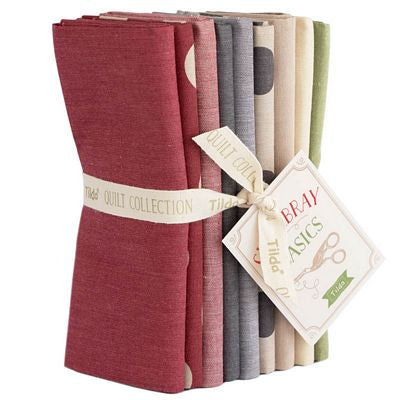 Seasonal Chambray Basics FQ Bundle - Winter Hues