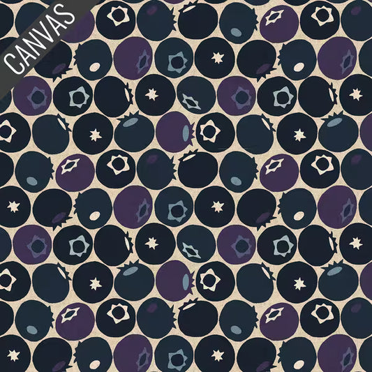 Under the Apple Tree II: Blueberry Canvas in Blueberry Hill