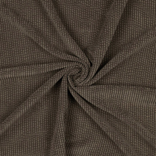 Midweight Bubble Corduroy Washed in Taupe