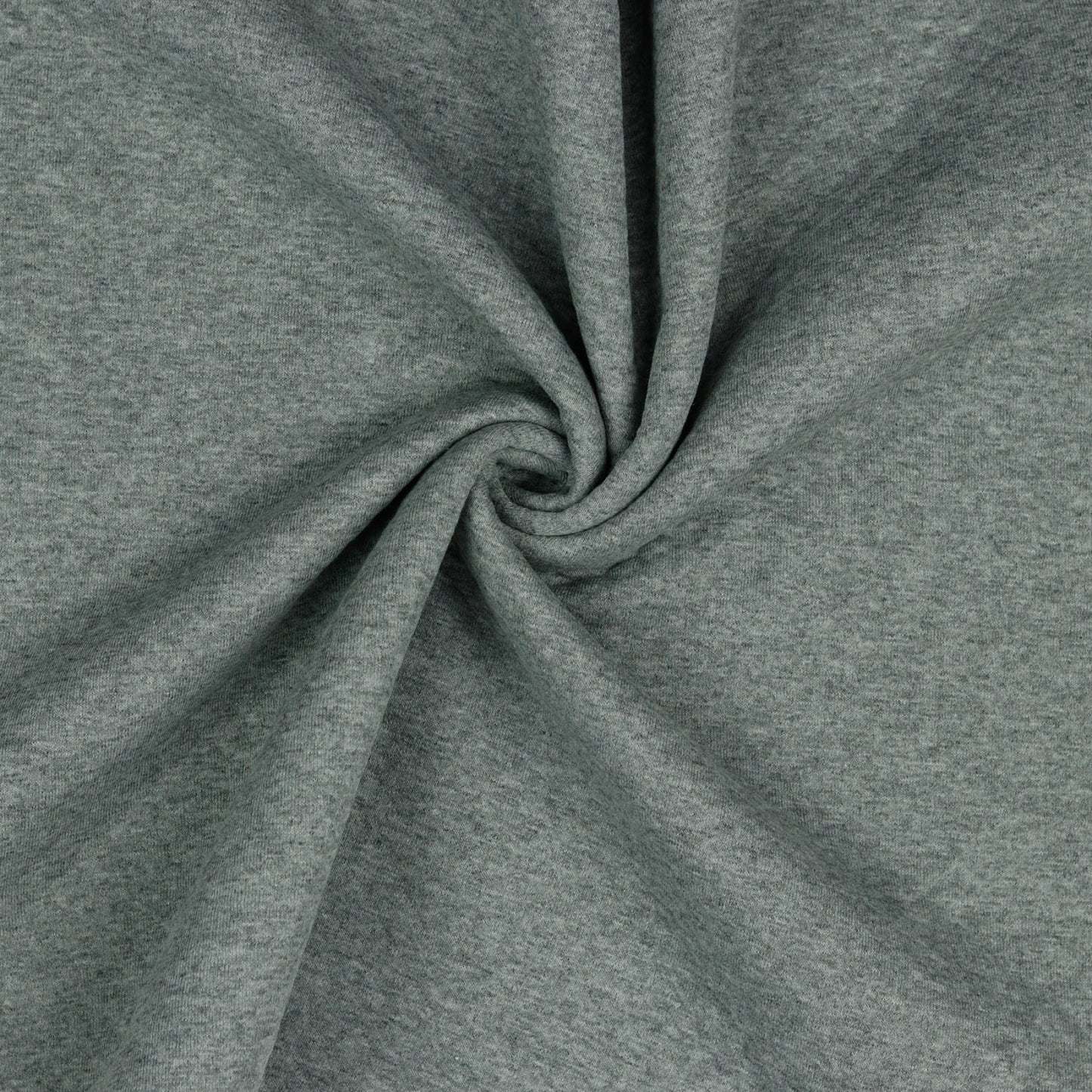 Quilted Jersey Knit - Grey Melange