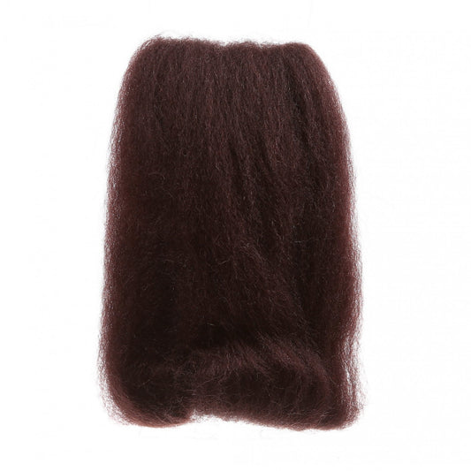 Wistyria Editions: 12" Wool Roving in Chocolate