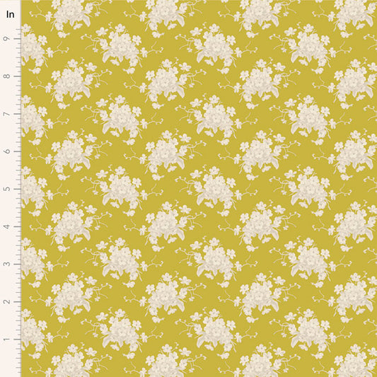 Sunday Brunch: White Flower in Sour Yellow