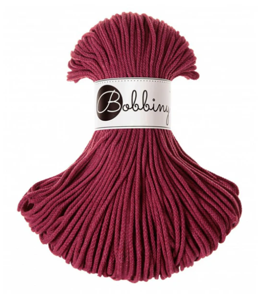 Bobbiny Junior - Cotton Macrame Cord (3mm)