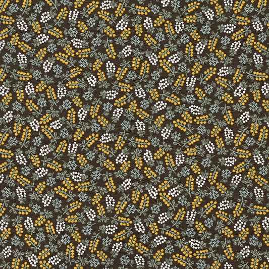 Green & Yellow Floral Canvas